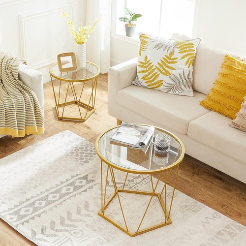 Hoobro small coffee table set - coffee,