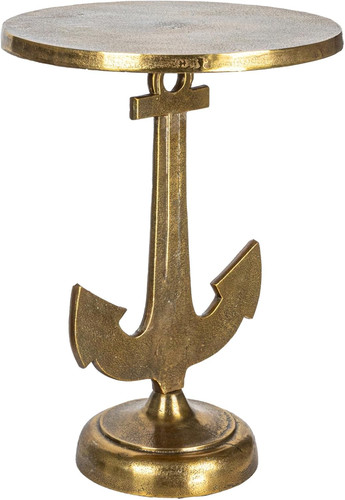 Gold finish round - round, nautical