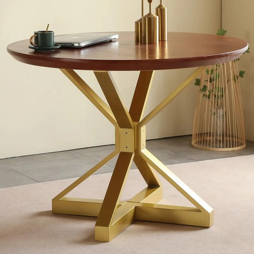 Heoniture gold table - table, with