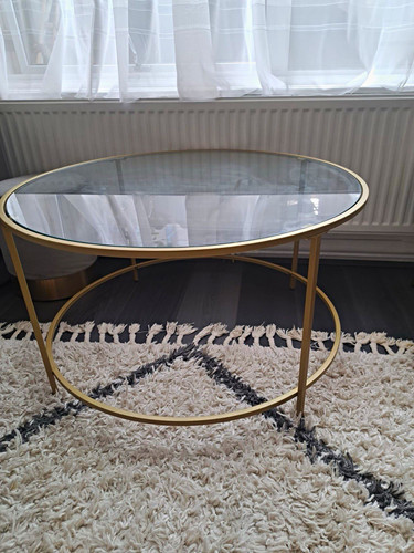 Round glass top - round,