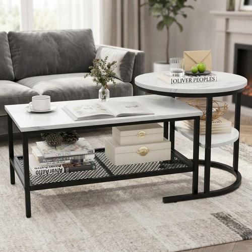 Piece modern nesting table - modern,