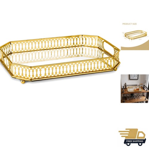 Elegant gold bar cart - gold, tray