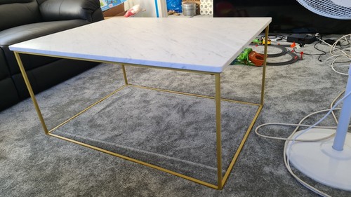 Modern white carerra - modern, marble