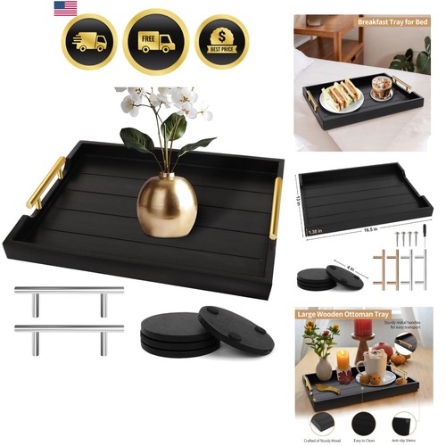 Wooden serving tray - serving,