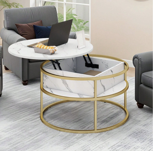 Modern round coffee - modern,